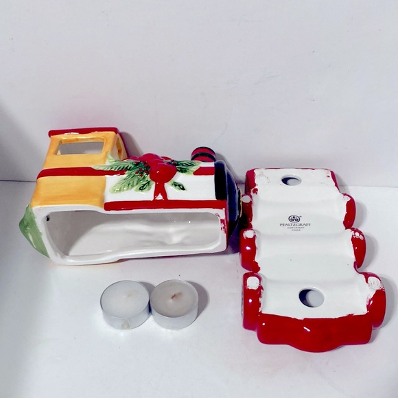 Pfaltzgraff 2000 Christmas Train Luminary Candle Holder NWOB! - Picture 11 of 13